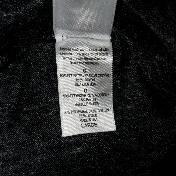 US Blanks Shirt with hood- Size Large - Picture 5 of 5